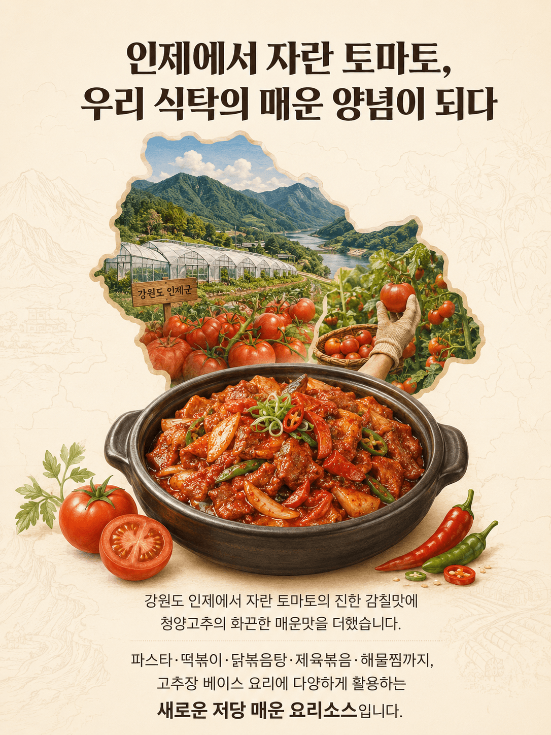 매운 저당 토마토소스 3개입 상세 이미지 6
